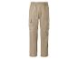 Pantalon cargo beige : style décontracté.