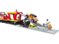 Train jouet pour enfants avec rails, rampe, voiture et figurines