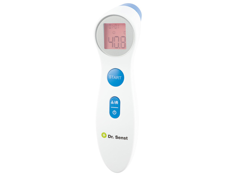 Aller en mode plein écran : Dr. Senst Thermomètre frontal, 2en1 - Image 2