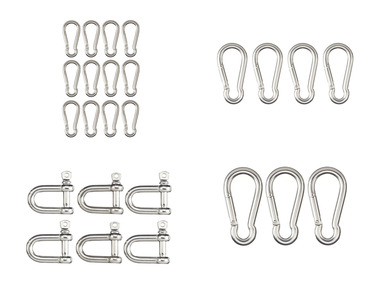PARKSIDE® Mousquetons ou manilles