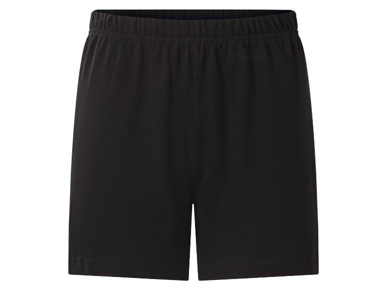 Shorts noirs avec taille élastique