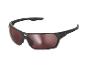 Lunettes de soleil de sport au style moderne avec verres fumés.