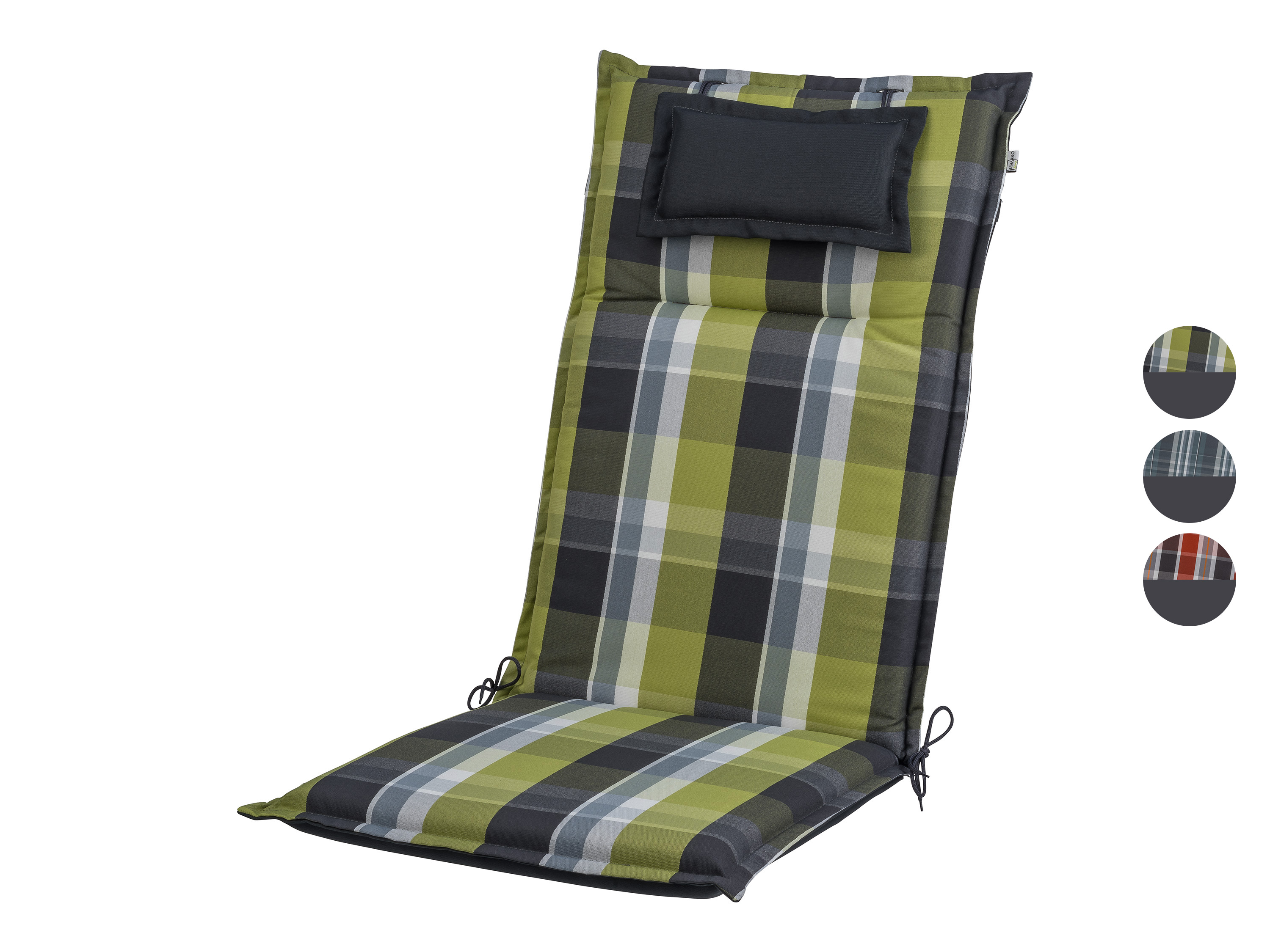 LIVARNO home Coussin pour chaise de jardin Toronto, 120 x 50 cm