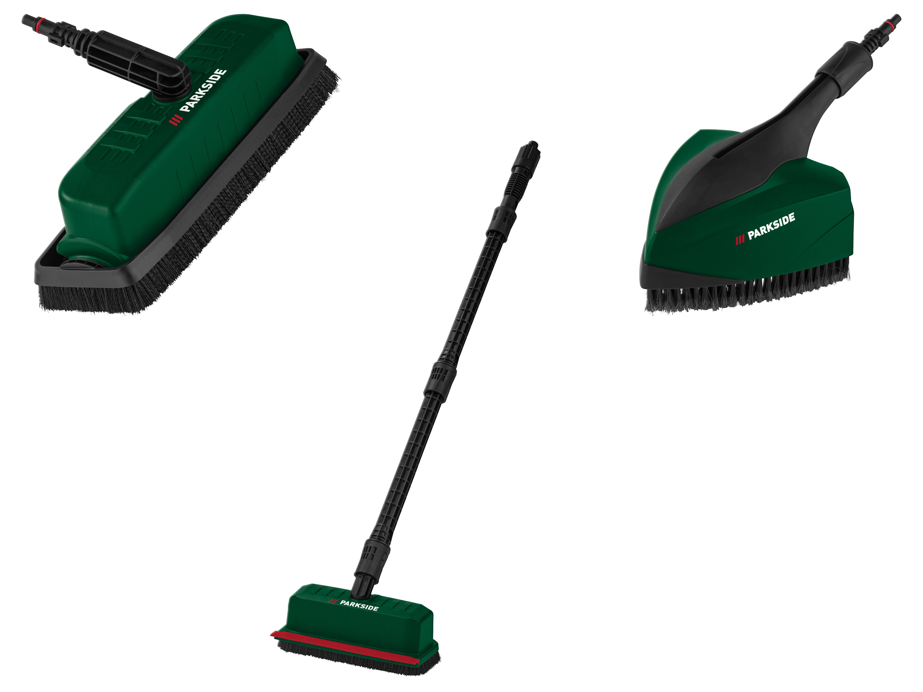 PARKSIDE® Balai plat ou Nettoyeur pour façades et vitres PFGR 33 A1 ou Brosse triangulaire rotative PRDB 21 A