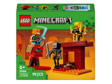 Lego Minecraft 21266 La bataille de la lave du Nether