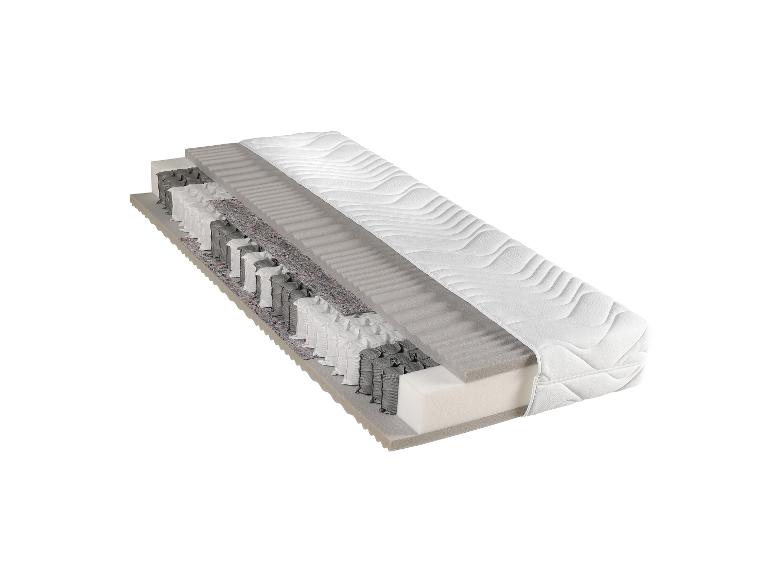 Maxima Plus Matelas à ressorts ensachés, 7 zones, H2/H3/H4