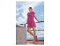 Femme en robe rose et ballerines pliables ESMARA.