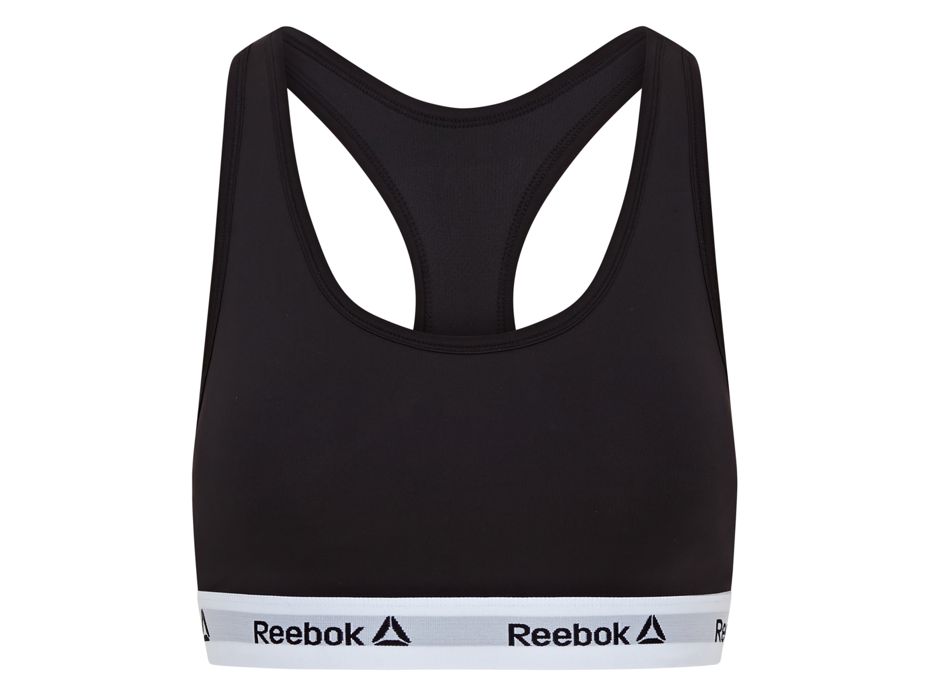 Reebok Brassière femme  (L, noir/blanc)