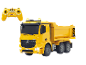 Camion jouet jaune avec télécommande