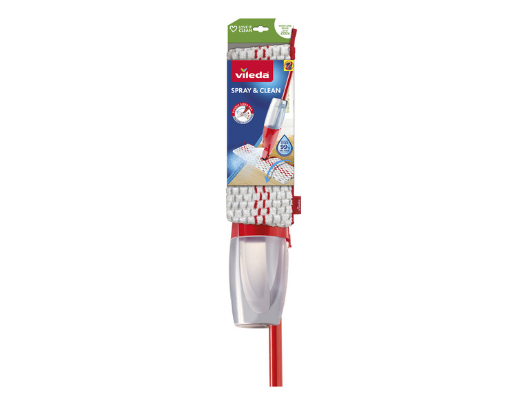 Aller en mode plein écran : Balai lave sol Spray & Clean, avec réservoir d'eau - Image 3