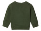 Un sweat-shirt vert foncé à manches longues.