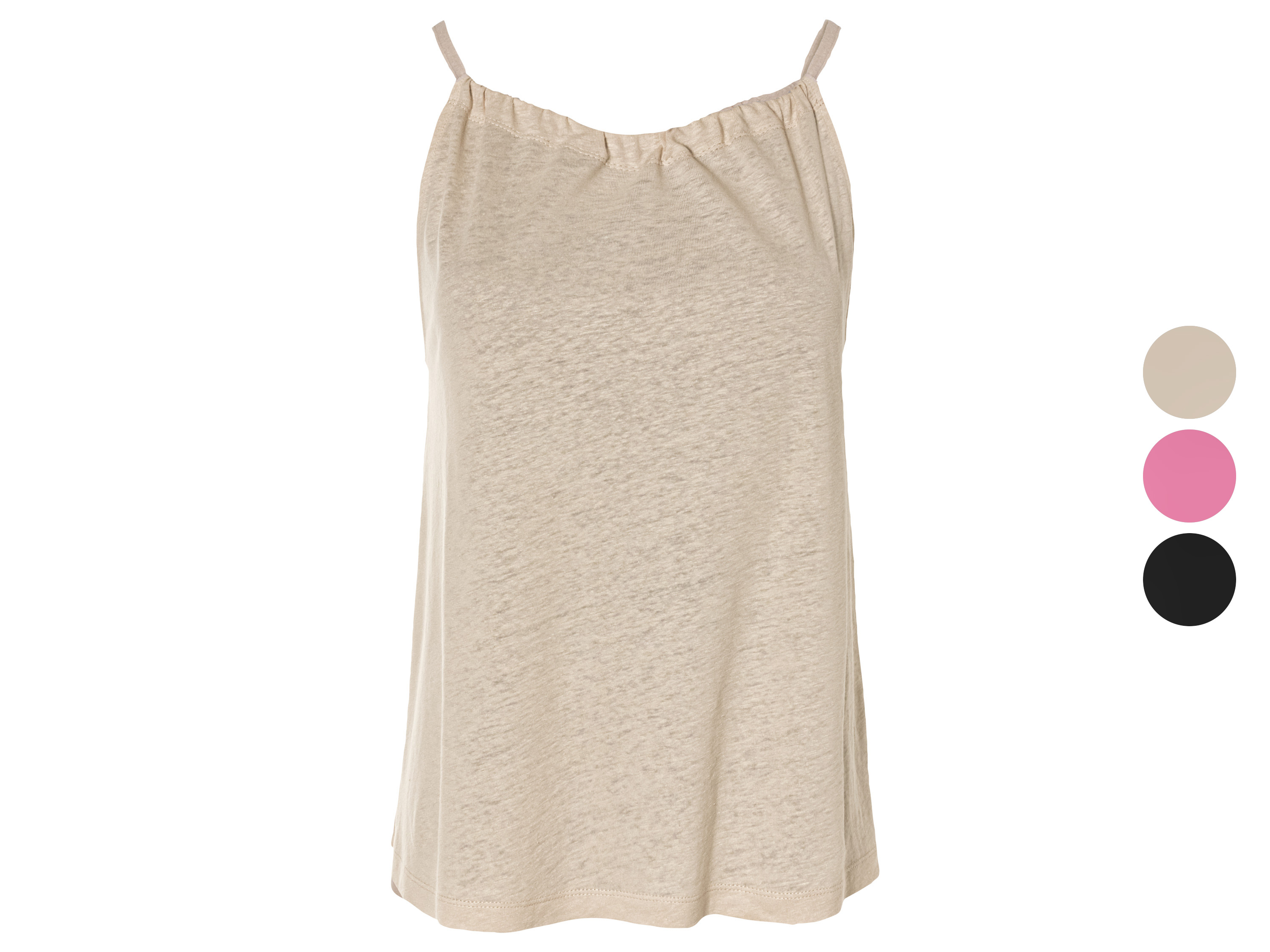 esmara® Top dos nu en lin femme