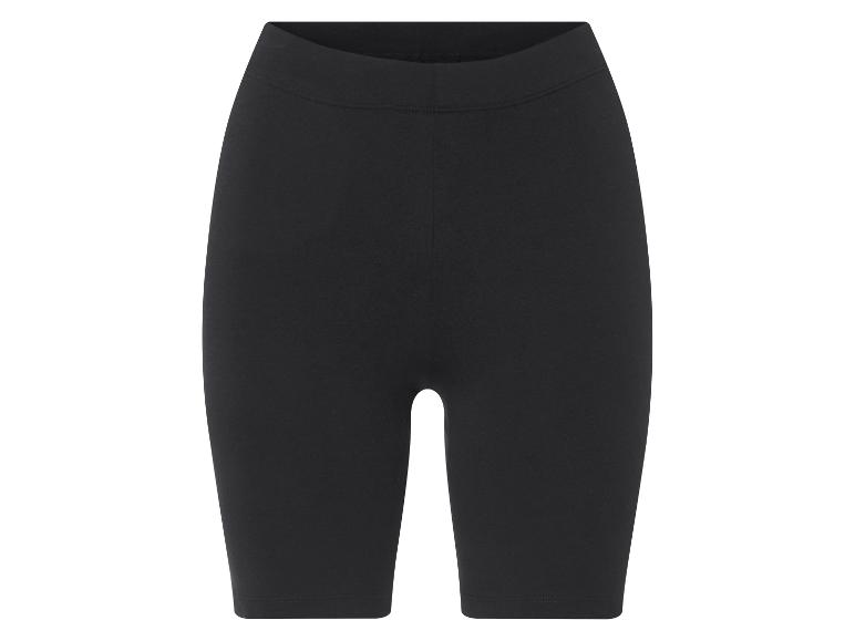 Shorts cycliste noirs unis.
