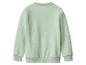 Sweat-shirt vert clair pour enfant, vue de dos