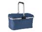 Sac isotherme bleu avec poignée pour pique-nique.