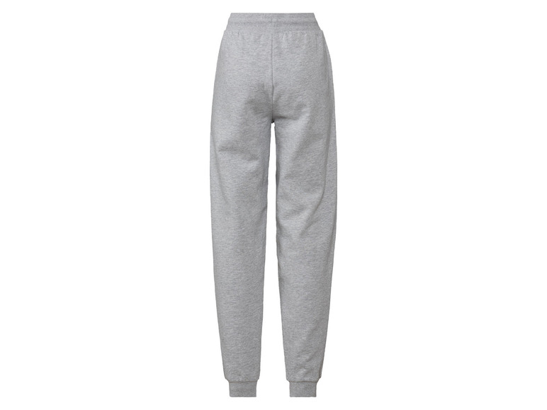Pantalon de survêtement gris pour femme.