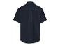 Chemise homme à manches courtes, vue arrière.