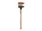 Masse d'abattage PARKSIDE de 4 kg avec manche en bois et étui de protection.