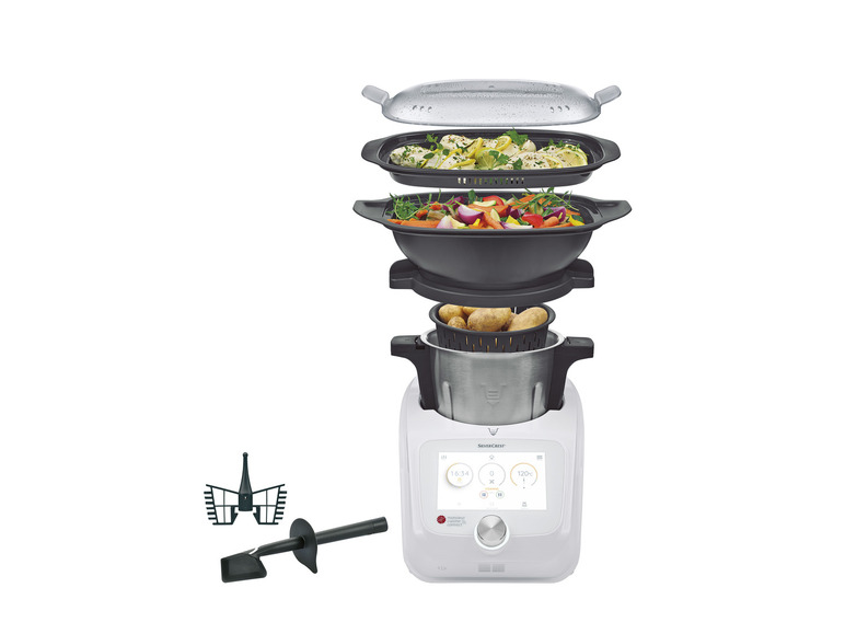 Aller en mode plein écran : SILVERCREST® KITCHEN TOOLS Monsieur Cuisine Connect SKMC 1100 A1, 4,5 L - Image 4