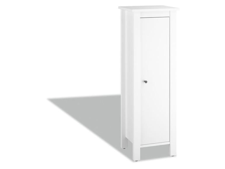 Aller en mode plein écran : LIVARNO home Armoire latérale Stockholm, 40 x 118 x 35 cm, blanche - Image 7