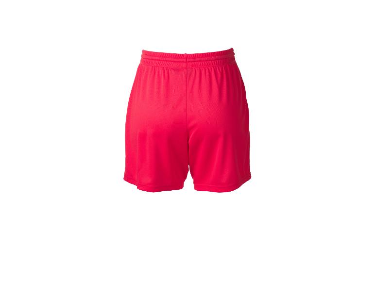 Short de sport rouge pour homme avec taille élastique