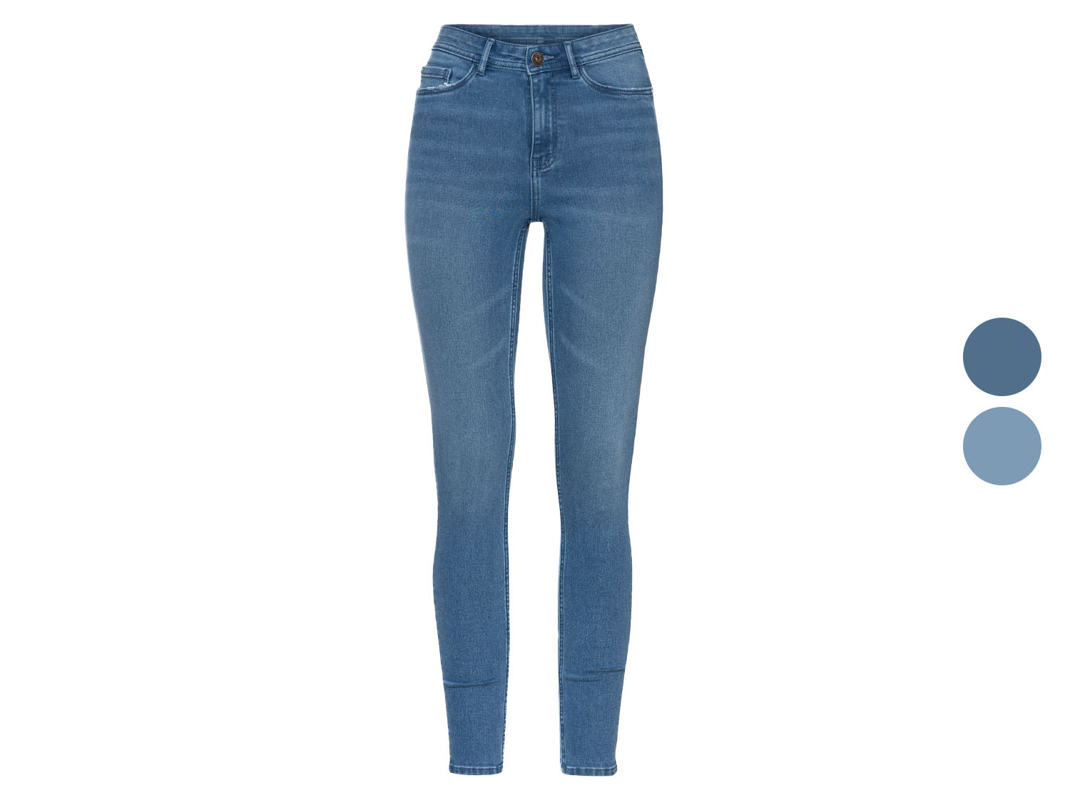 esmara® Jeans pour femme, super skinny sit, taille haute