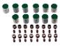 Pâte à polir et bandes de ponçage de différentes tailles pour outils rotatifs.