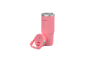 Mug isotherme rose SilverCrest avec couvercle.