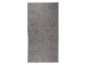 Serviette de bain grise foncée.