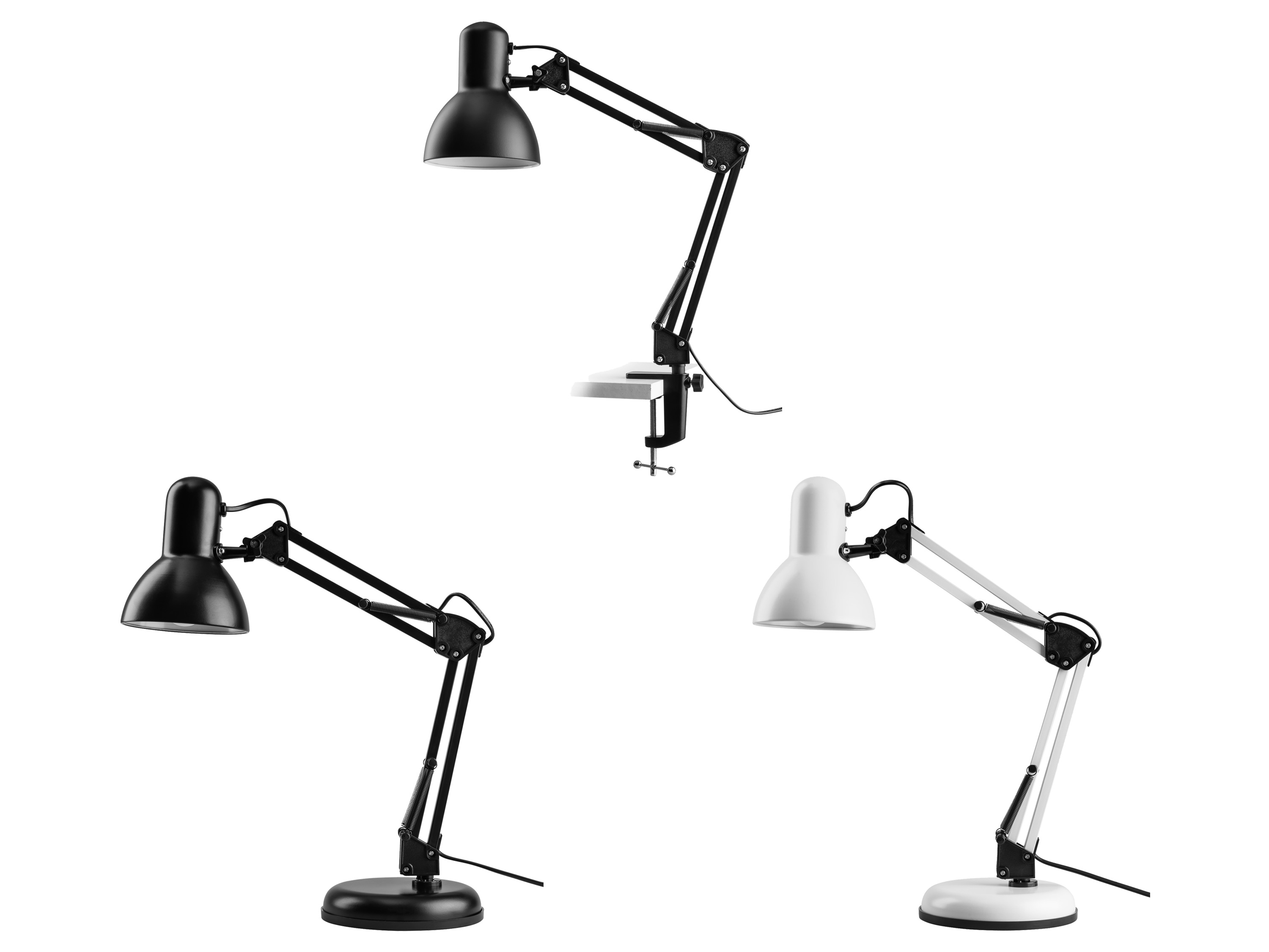 LIVARNO home Lampe LED à pince ou lampe de bureau à LED