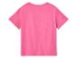T-shirt rose à manches courtes pour enfant.