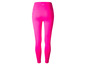 Leggings rose vif taille haute.