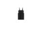 Un chargeur Tronic noir avec deux broches.