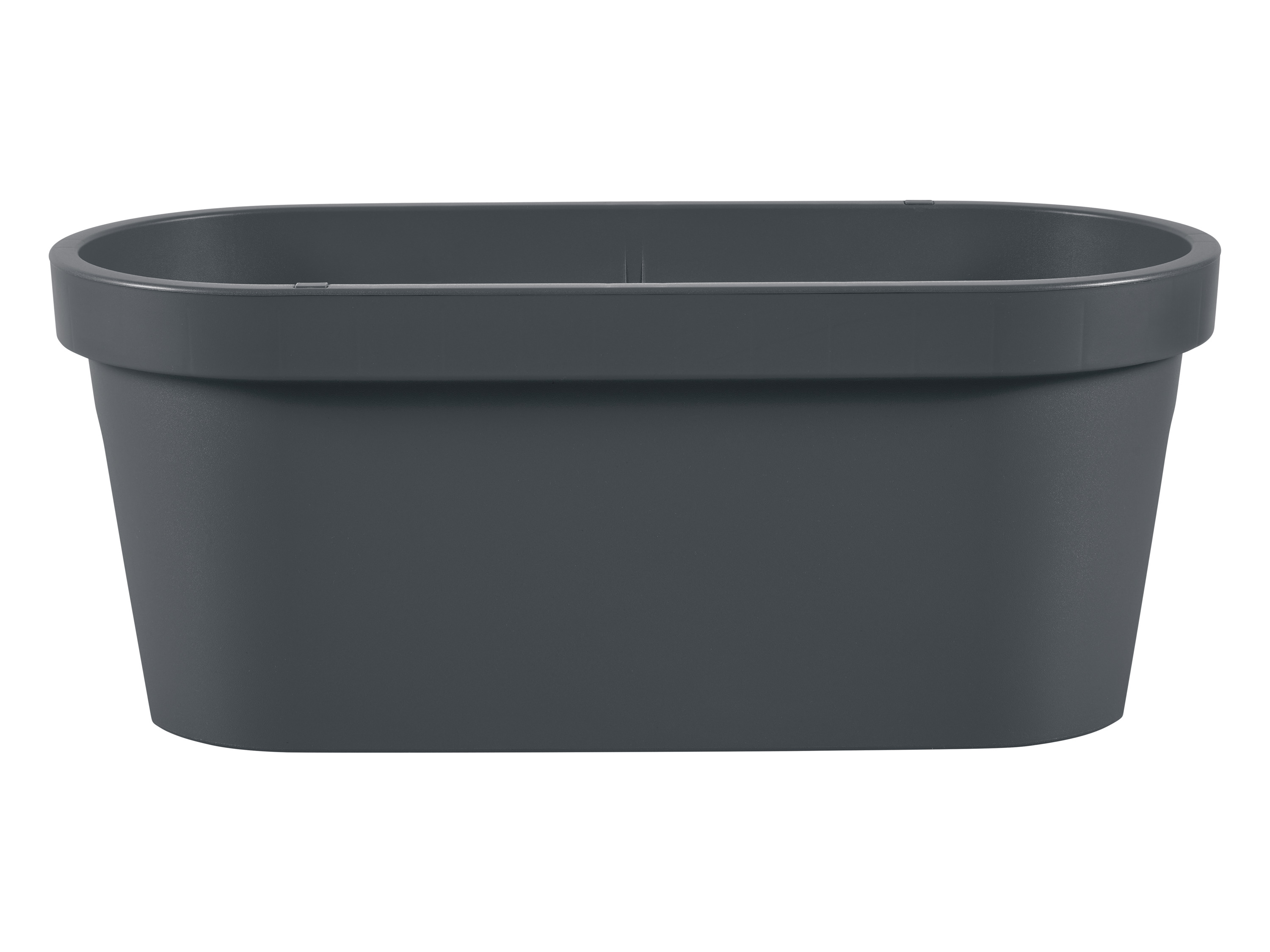 Pot de fleurs pour balustrade (anthracite)