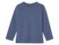 T-shirt bleu marine à manches longues pour enfant.