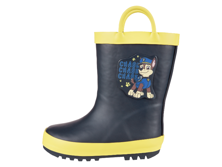 Bottes De Pluie Enfant Paw Patrol – Bottes PVC Mollet Haut Garçon Imperméables Avec Semelle Crantée Antidérapante