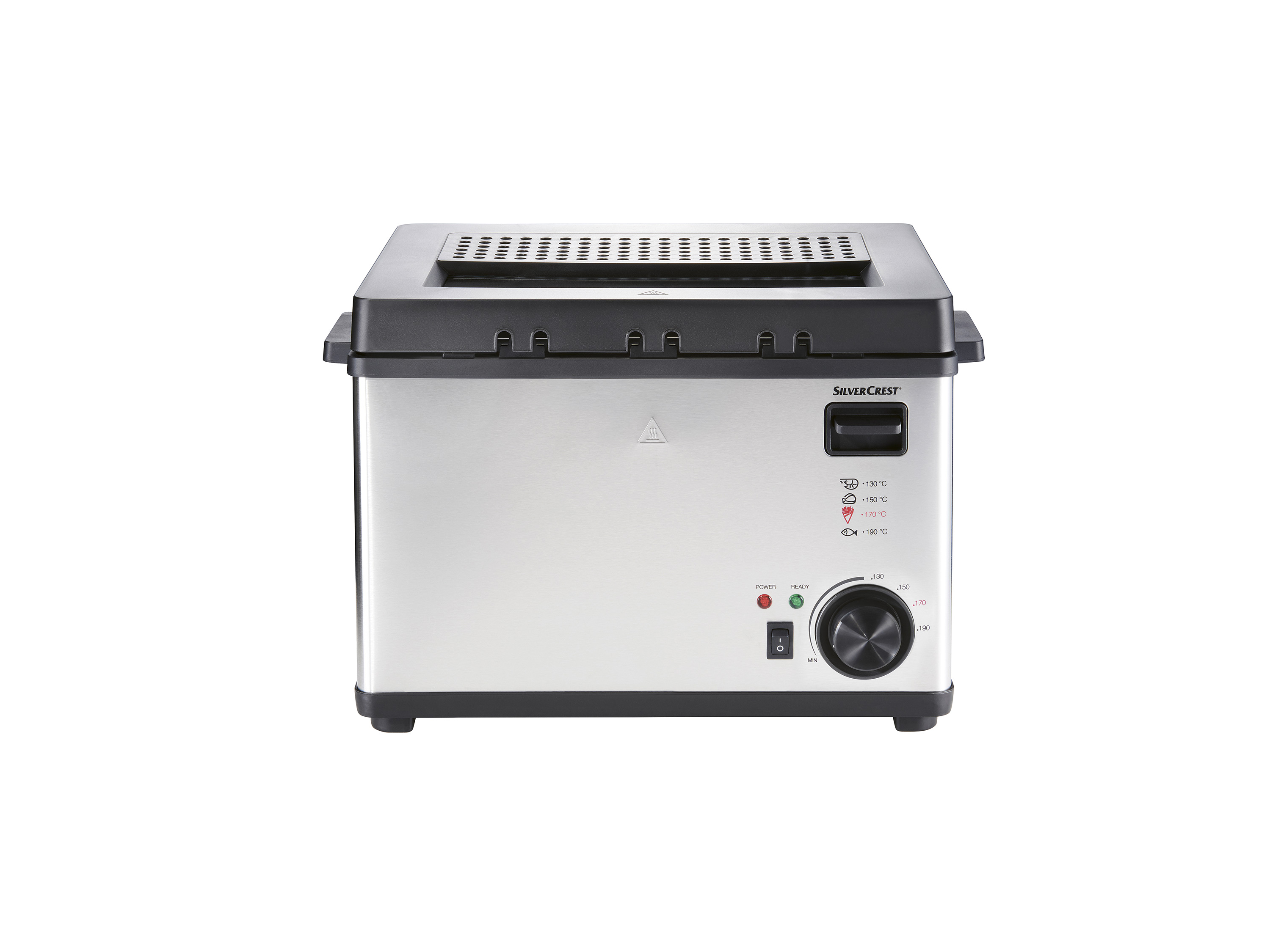 SILVERCREST® Friteuse en acier inoxydable, 2000 W