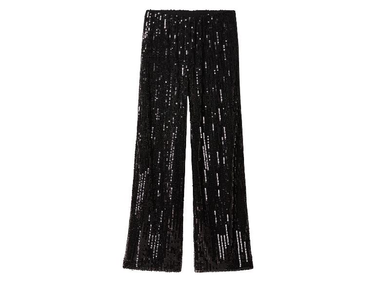 Pantalon noir à paillettes