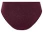 Culotte bordeaux en coton.