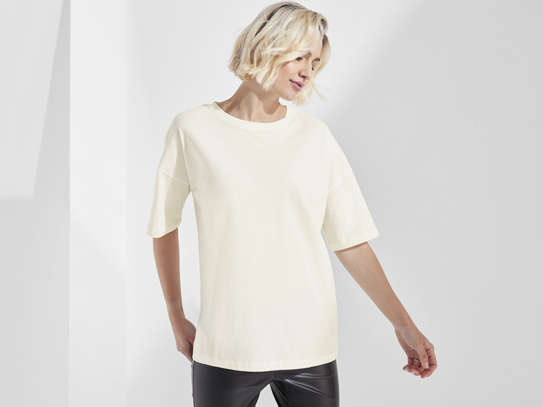 Aller en mode plein écran : esmara® T-shirt oversize femme - Image 10