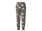Pantalon de jogging gris pour enfant avec motif Halloween : fantômes, toiles d'araignée et os.
