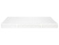Un matelas blanc avec un dessus matelassé.