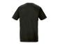Un t-shirt noir à manches courtes.