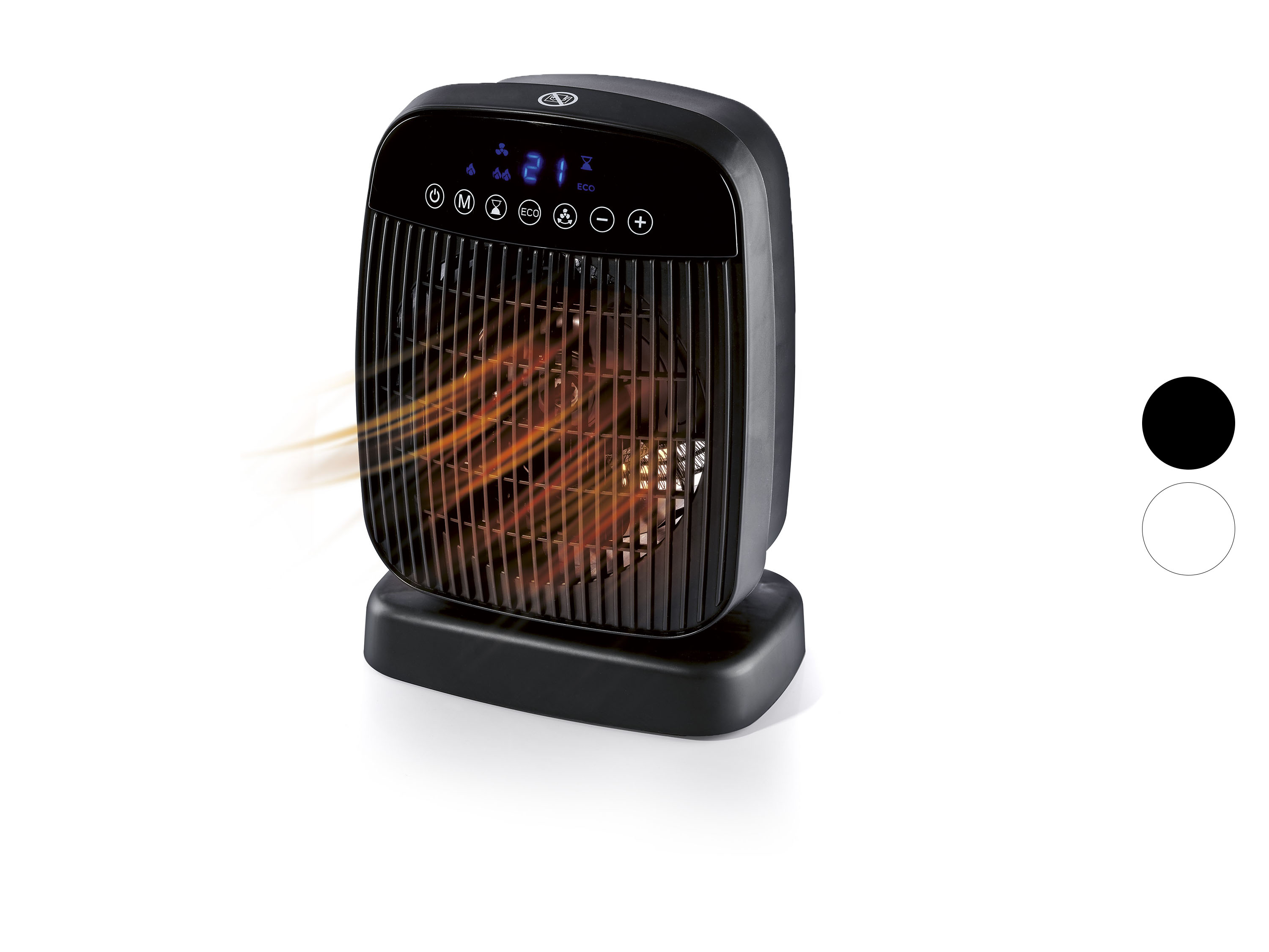 SILVERCREST® Radiateur soufflant à télécommande SHLF 2000 E4, 2000 W