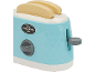 Grille-pain jouet bleu avec toasts, 'Happy Family mini'.