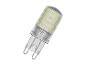 Ampoule LED avec boîtier transparent et deux broches métalliques