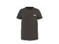 T-shirt gris foncé avec un motif blanc 'Resilience' et des étoiles.