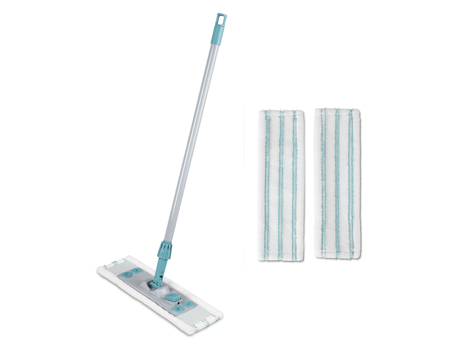 AquaPur Balai à sol avec manche télescopique
