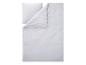 Parure de lit blanche en coton avec housse de couette et taie d'oreiller