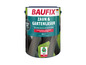 Un bidon de Baufix Zau & Gartenlasur pour la protection du bois.
